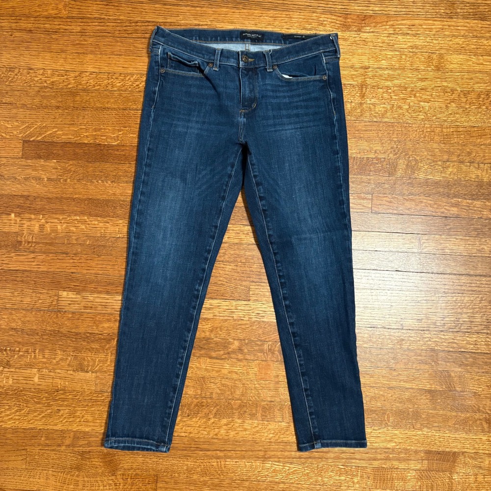 Banana Republic Premium Denim‎ Jeans Womens Size 29 Skinny Dark Wash